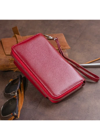 Жіночий шкіряний гаманець 19х9,5х2,5 см st leather (252130485)