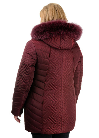 Бордовая зимняя куртка A.G.