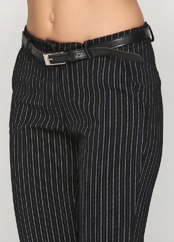 Черные кэжуал демисезонные брюки LCK