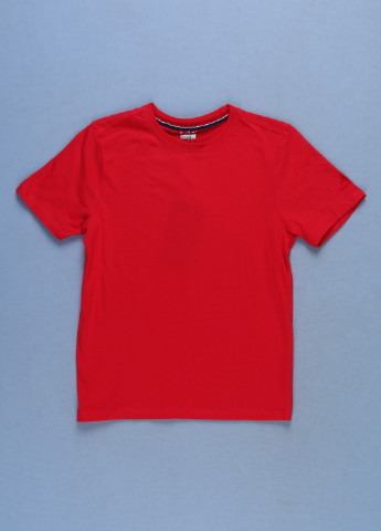 Красная летняя футболка Rucanor