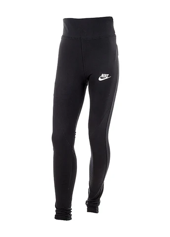Черные демисезонные леггинсы Nike