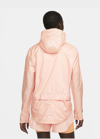 Персикова демісезонна куртка cu3217-800 Nike Essential Women's Running Jacket