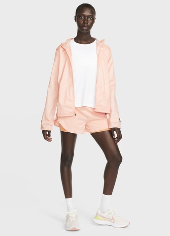 Персикова демісезонна куртка cu3217-800 Nike Essential Women's Running Jacket