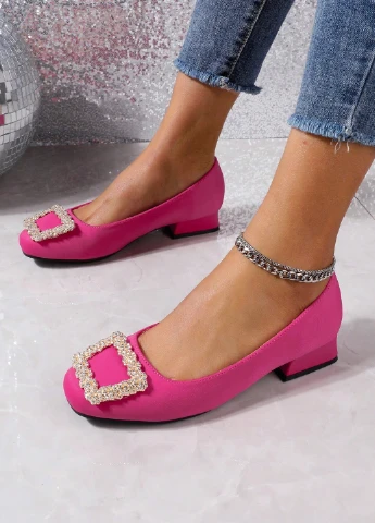 SHEIN Туфли розовый з искусственная замша, китай — демисезон (323618883)