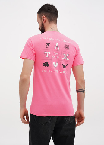 Кислотно-рожева футболка Jerzees