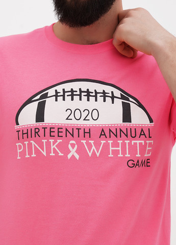 Кислотно-рожева футболка Jerzees