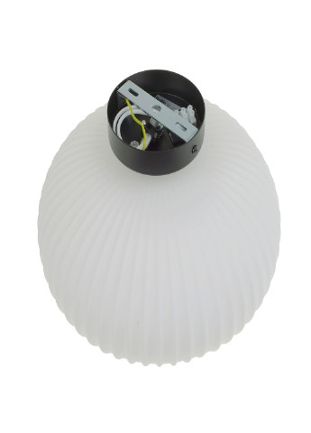 Люстра з рельєфним плафоном BR-01 477C/1 E27 WH Brille (251891736)