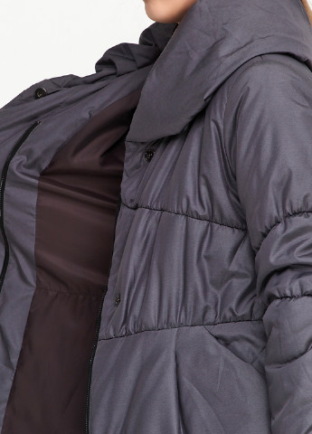 Темно-сіра зимня куртка Ermellino