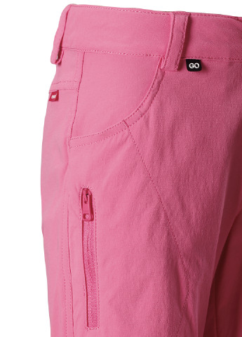 Розовые кэжуал демисезонные клеш брюки Reima