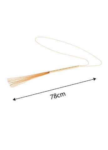 Ланцюжок-батіг на шию MAGNIFIQUE Necklace Whip - Gold, прикраса для тіла Bijoux Indiscrets (255247654)
