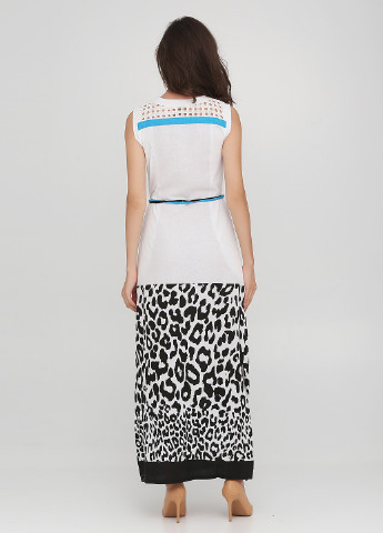 Черно-белое кэжуал платье Ruta-S леопардовый