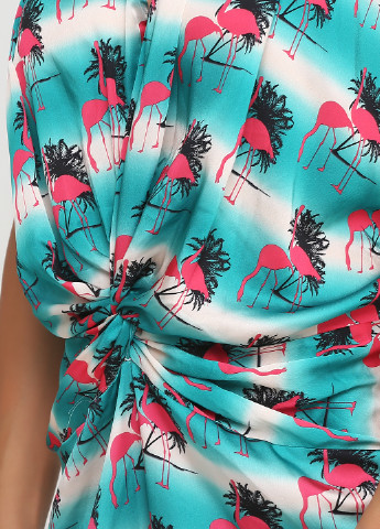 Комбинезон Nikkie комбинезон-шорты рисунок бирюзовый кэжуал