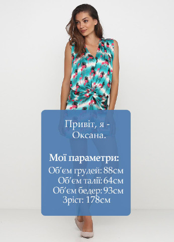 Комбинезон Nikkie комбинезон-шорты рисунок бирюзовый кэжуал