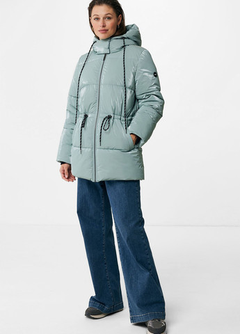 Бирюзовая зимняя куртка Mexx