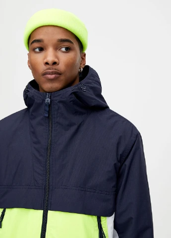 Комбінована демісезонна куртка Pull & Bear