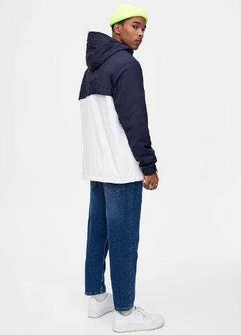 Комбінована демісезонна куртка Pull & Bear