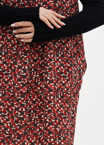 Комбінована кежуал сукня Sassofono з абстрактним візерунком