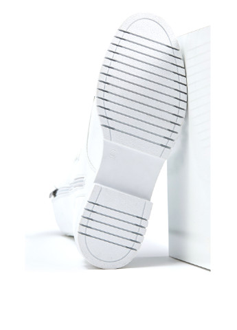 Осенние ботинки тимберленды DeFacto с белой подошвой из искусственной кожи