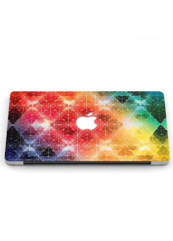 Чехол пластиковый для Apple MacBook Pro 13 A1706 / A1708 / A1989 / A2159 / A1988 Геометрия (Geometry) (9648-1873) MobiPrint (218506340)