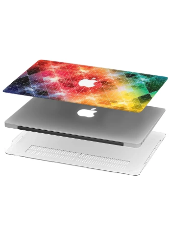Чехол пластиковый для Apple MacBook Pro 13 A1706 / A1708 / A1989 / A2159 / A1988 Геометрия (Geometry) (9648-1873) MobiPrint (218506340)