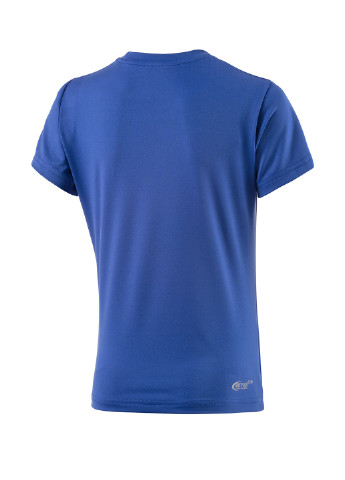 Синяя демисезонная футболка с коротким рукавом TECNOPRO