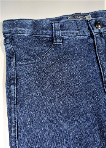 Синие демисезонные джинсы Canada House