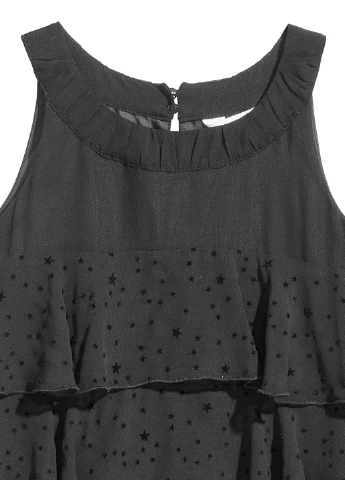 Чёрное платье H&M (183088128)