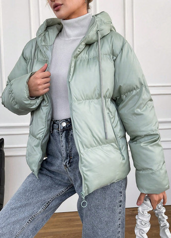 М'ятна зимня куртка куртка-ковдра SHEIN