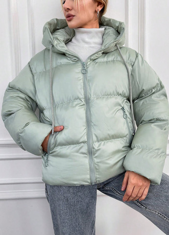 М'ятна зимня куртка куртка-ковдра SHEIN