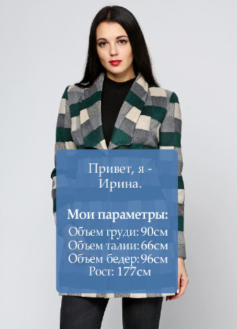 Комбинированное демисезонное Пальто ZUBRYTSKAYA