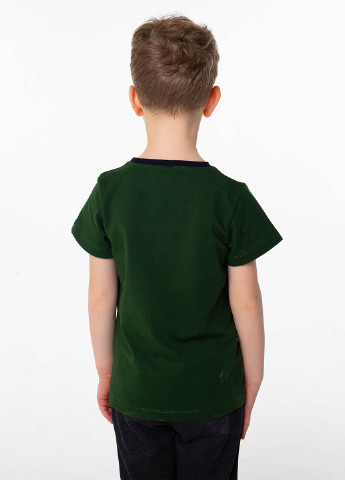 Темно-зеленая летняя футболка Vidoli