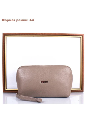 Женская кожаная косметичка 17,5х11х6,5 см Desisan (219904945)