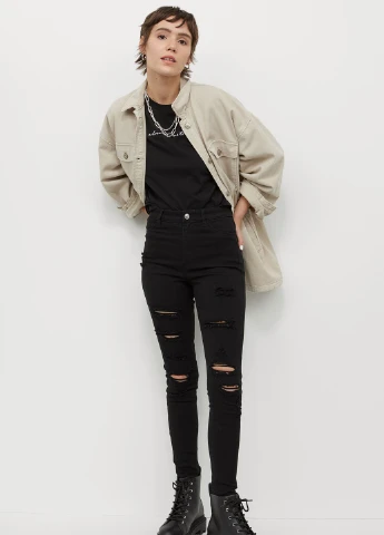 Джинсы Super Skinny High H&M - (234534014)