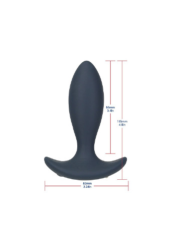 Анальная пробка-пульсатор Lux Active – Throb – Anal Pulsating Massager, пульт ДУ Alive (252586745)