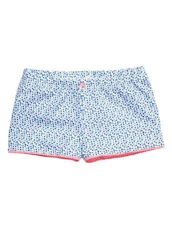 Белая всесезон пижама (футболка, шорты) футболка + шорты H&M