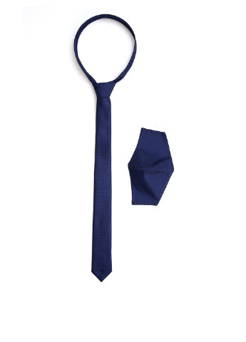 Набор (галстук, маска) DeFacto клетка синий