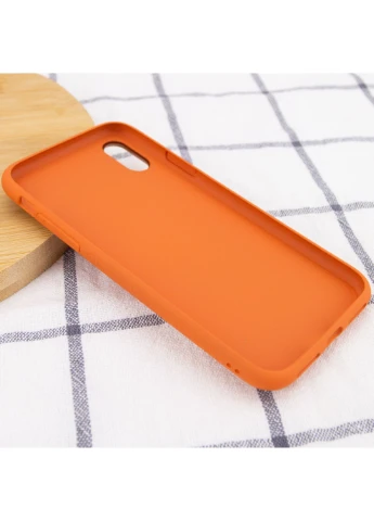 Кожаный чехол Xshield для Apple iPhone XR (6.1"") Оранжевый / Apricot (is_00000038061_4) Epik (250499656)