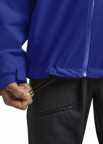 Синя демісезонна вітровка Jack Wolfskin HIGHEST PEAK 3L JKT M