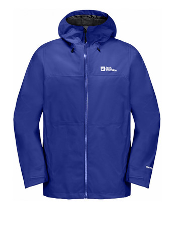 Синя демісезонна вітровка Jack Wolfskin HIGHEST PEAK 3L JKT M