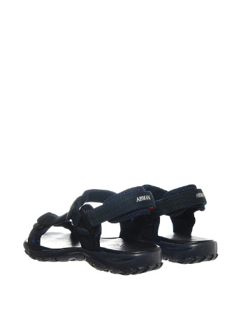Темно-синие кэжуал сандалии Armani на липучке