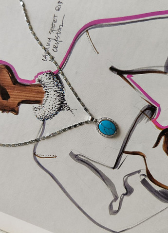 Подвеска Silver Flame (350941241)