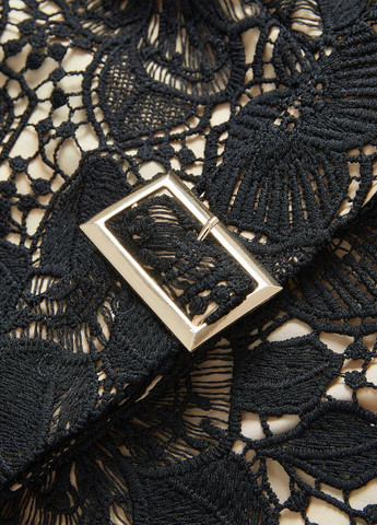 Чорна святковий, вечірня сукня а-силует SHEIN однотонна