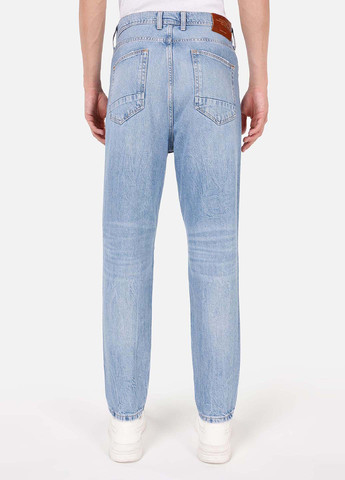 Голубые демисезонные регюлар фит джинсы Colin's