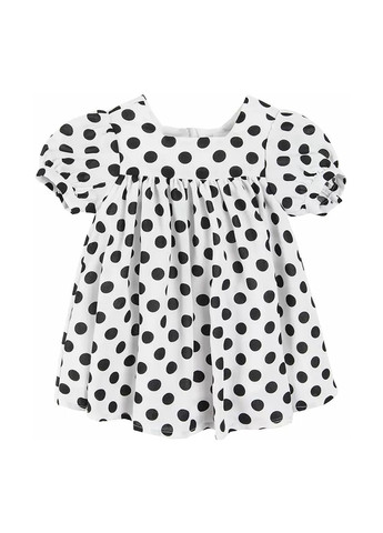 Черно-белый летний комплект (платье, повязка, носки) Cool Club