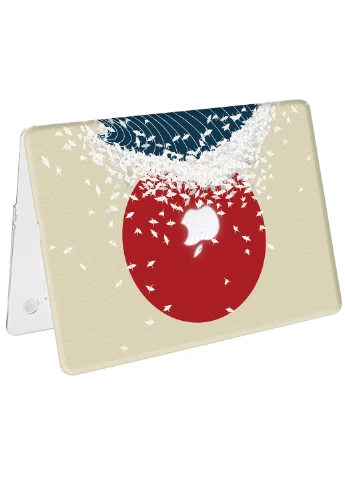 Чохол пластиковий для Apple MacBook Pro 13 A1278 Велика хвиля в Канагава Кацусіки Хокусая (6347-2434) MobiPrint (218857688)