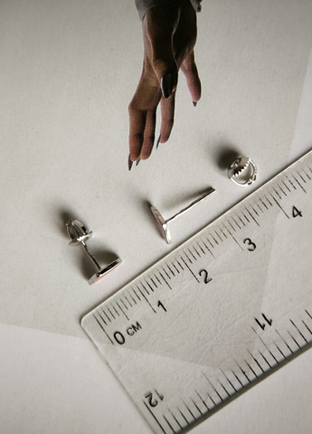 Сережки Silver Flame (350941315)