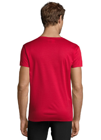 Красная футболка Sol's
