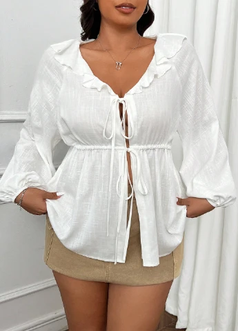 Белая блуза SHEIN