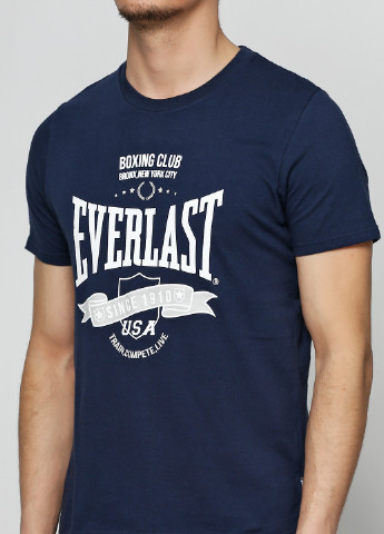 Темно-синяя футболка Everlast