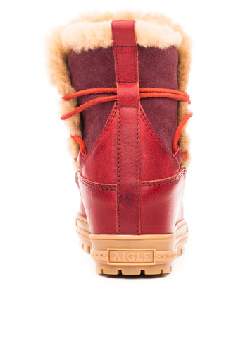 Зимние ботинки Aigle с мехом из натуральной замши